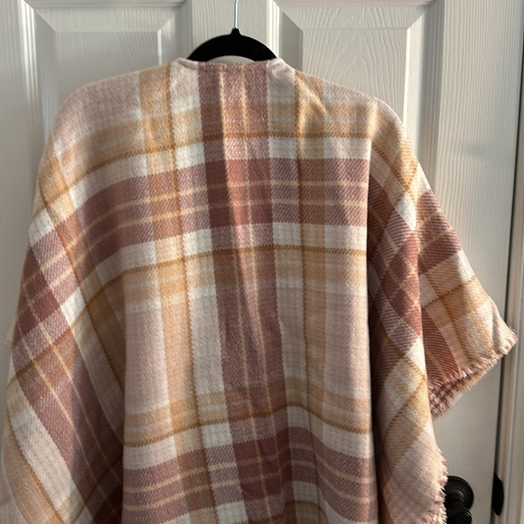 Steve Madden Women's Reversible Multi Cardigan/Kimono in Blush O/S, EUC - Picture 8 of 16